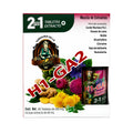 Suplemento alimenticio Higa2 "Mezcla de Extractos 2 en 1" (Tabletas + Extracto). Este producto presenta una fórmula avanzada que combina los beneficios del Cardo Mariano, Diente de León, Boldo, Alcachofa, Cúrcuma, Raíz de Achicoria y Remolacha. Incluye un extracto adicional de 60 ml. Es una solución integral diseñada para complementar la nutrición diaria. 