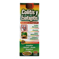 Tónico para la Colitis y Esofagitis de la marca Vida Natural, presentación en frasco de 1 litro. Reforzado con Trigonella y formulado con una mezcla natural de Jengibre, Alpiste, Boldo y Angélica. Producto diseñado para complementar la nutrición diaria y auxiliar en el alivio de la colitis nerviosa, gastritis, dolor abdominal, cólicos e inflamación.