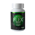 Suplemento alimenticio Kuka Flex Verde de la marca Kukamonga. Esta fórmula está elaborada a base de péptidos de colágeno hidrolizado, complementada con Glucosamina, Condroitina, MSM, Ácido Hialurónico, Vitamina C, Gluconato de Zinc y Manganeso. Es un producto diseñado para complementar la nutrición diaria, contribuyendo al bienestar integral. 