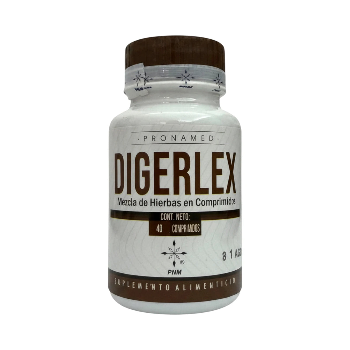 Digerlex, 40 tabletas, mezcla de hierbas en comprimidos, suplemento alimenticio.